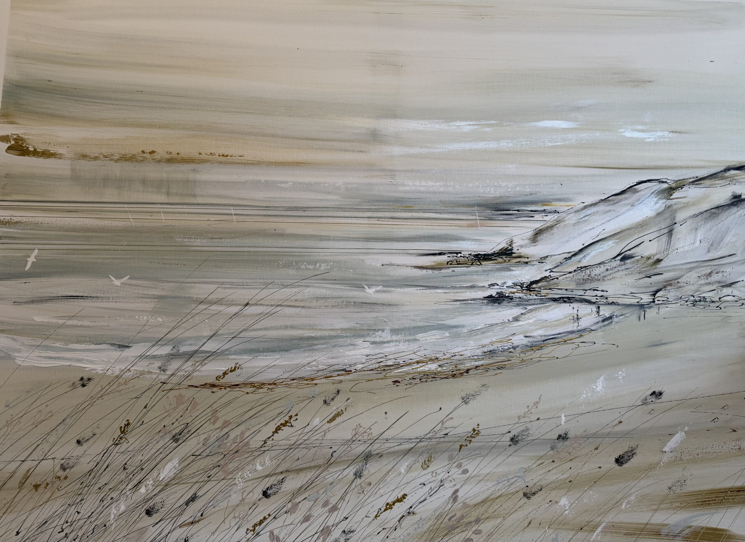 Plage et falaises par Camille Jaffredou