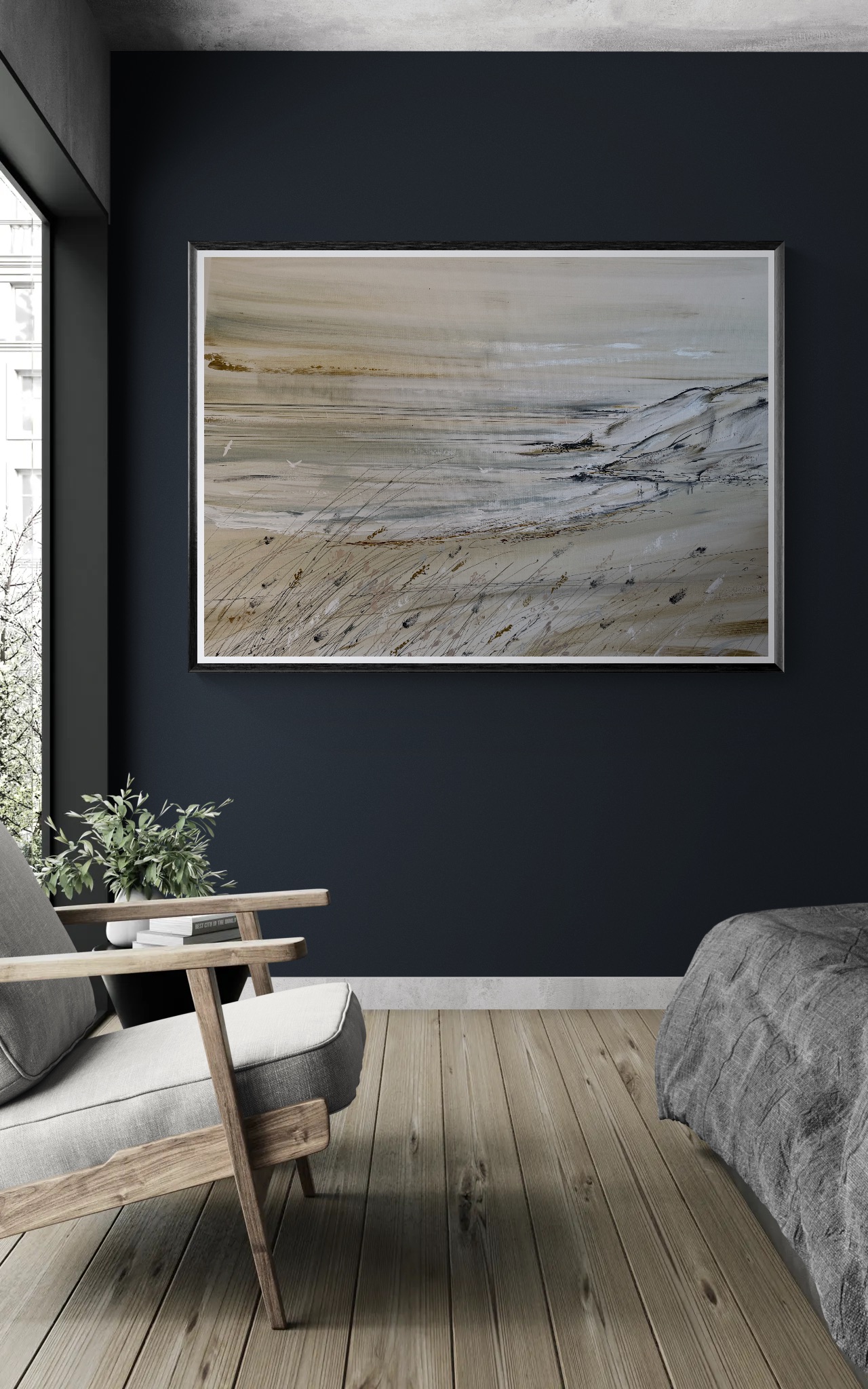 Plage et falaises par Camille Jaffredou