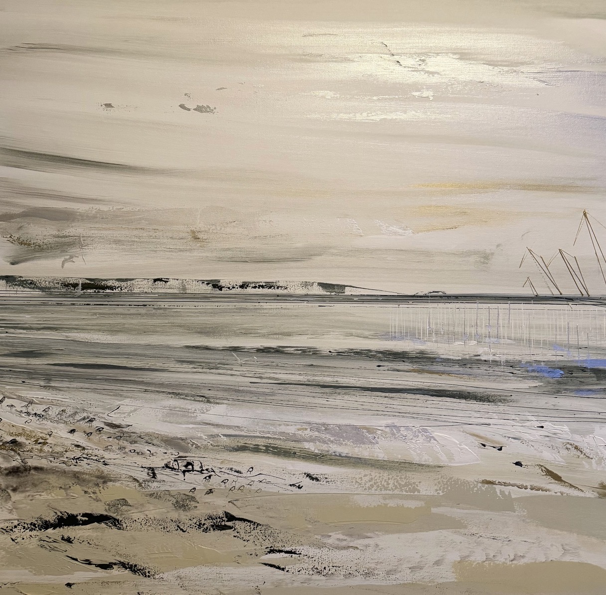 Oiseaux en bord de mer par Camille Jaffredou